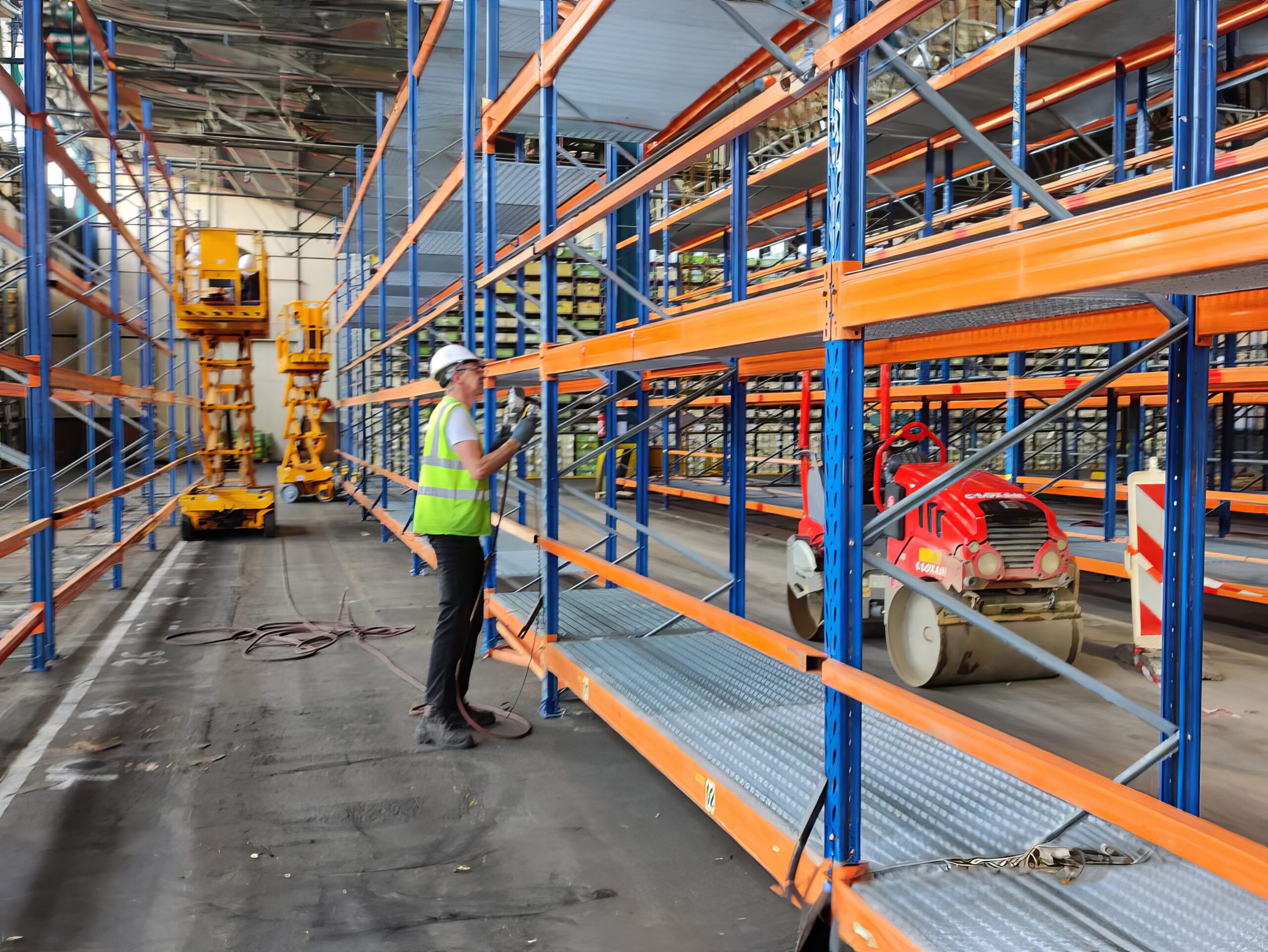 Installations de racks et maintenance, montage et démontage de vos zones de stockage